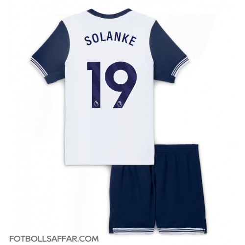 Tottenham Hotspur Dominic Solanke #19 Hemmadräkt Barn 2024-25 Kortärmad (+ Korta byxor)